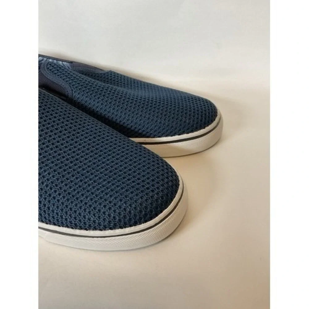 Tommy Bahama Blue Slip On Mesh Canvas Beach Casual Sneakers Men 14D China Fabric